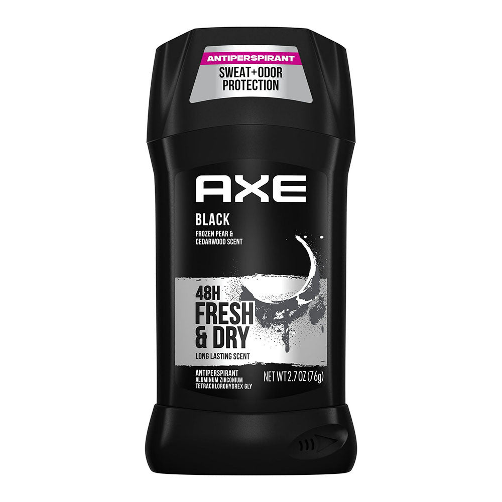 Axe Black All Day Dry Antiperspirant and Deodorant Stick, 2.7 Oz
